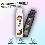 Mr. Bean Stickers Waterproof Pack of 22 Vinyl Decals for Laptop Mobile Self Adhesive Sticker (Pack of 22)